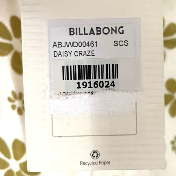 Billabong Daisy Craze NWT Green Floral Mini Dress - Picture 8 of 8